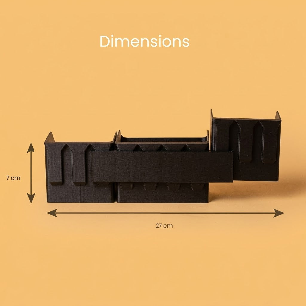 Wublue Trine Wall Mounted Organizer
