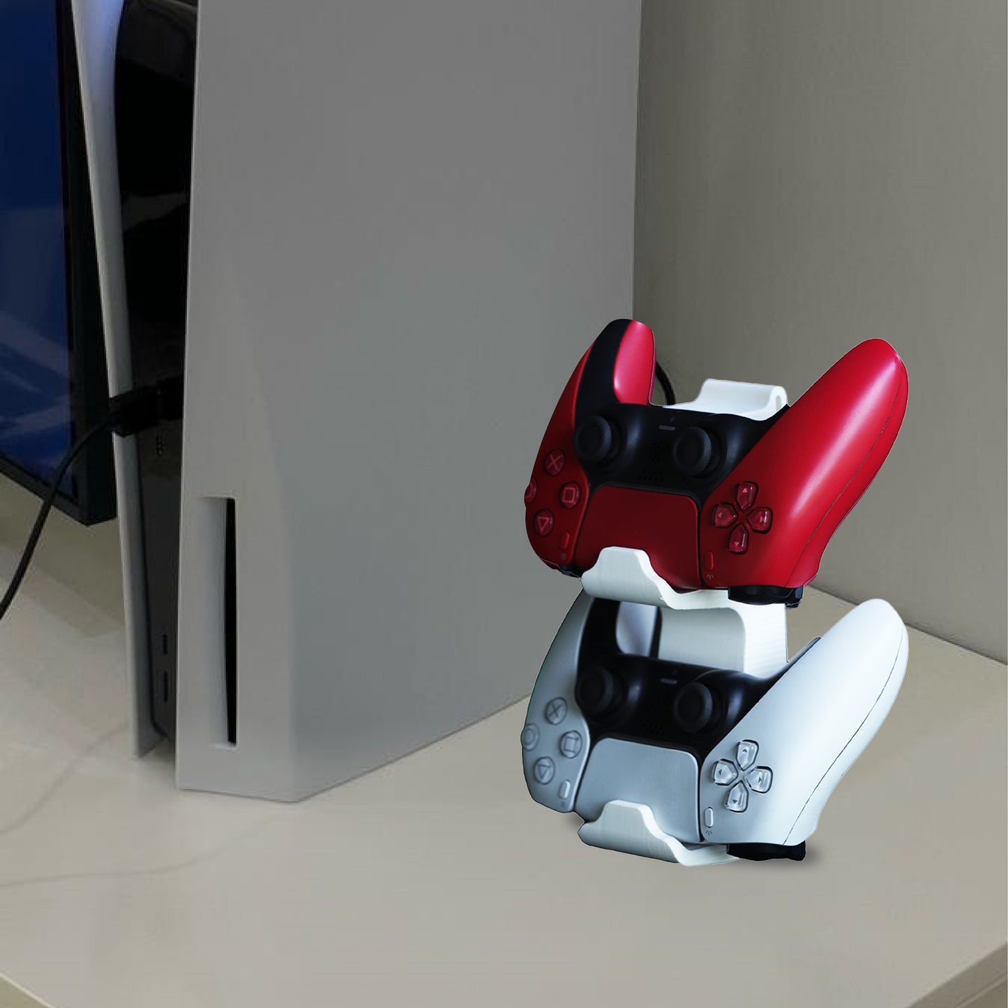Wublue DualDock | Sleek Stand for Two Game Controllers – Minimal, Durable & Stylish