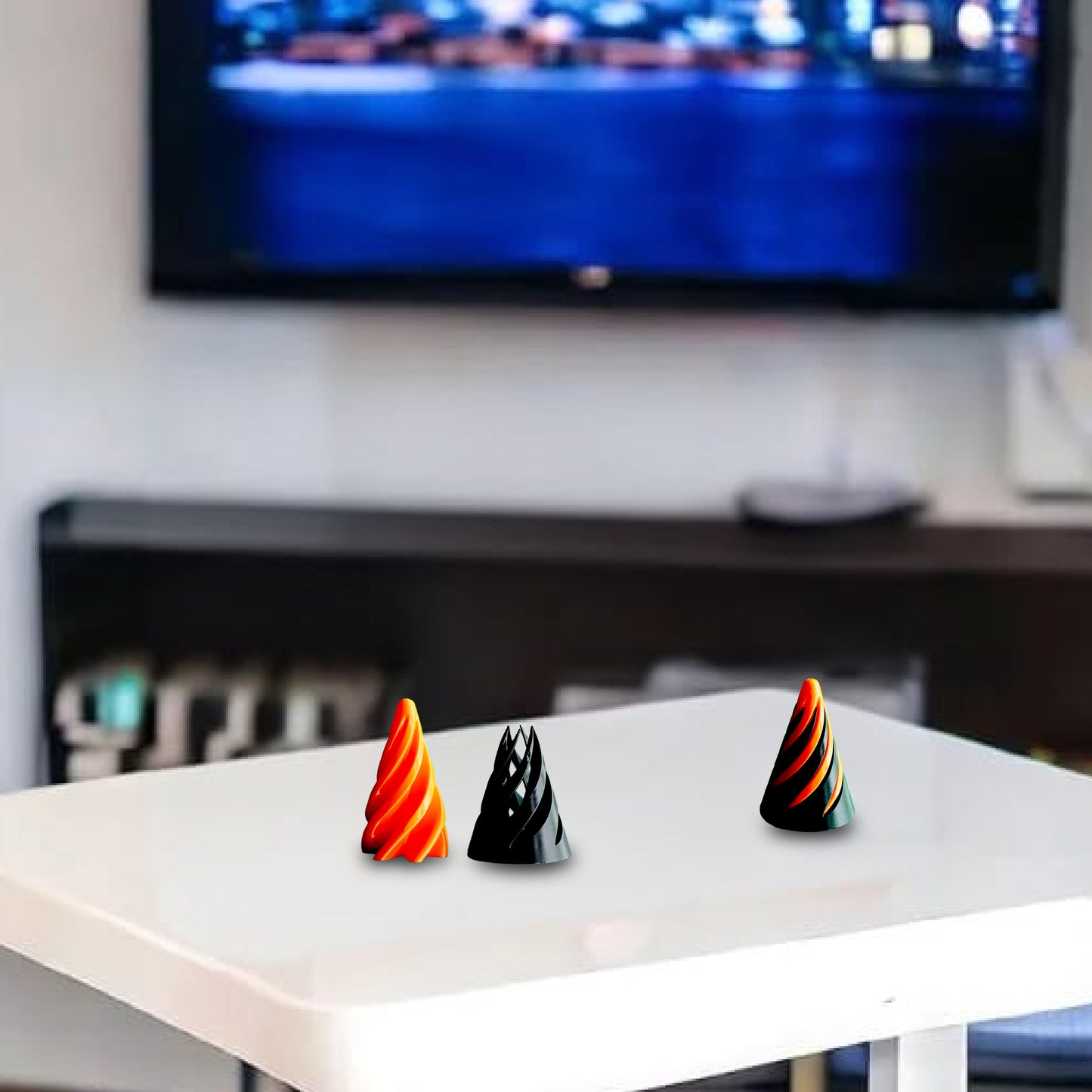 Wublue Mini spiral cone fidget toy – Compact Fidget Cone Toy for Focus & Desk Play | Spiral & Hollow Designs | Pocket-Sized Stress Relief