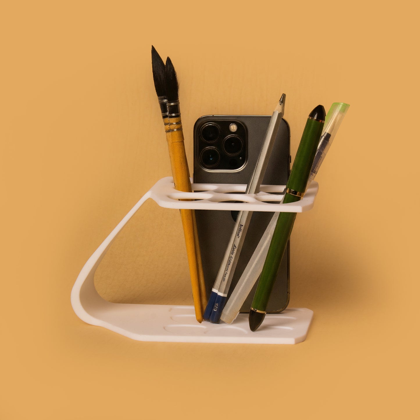 Wublue The Plane – Phone Stand & Multi-Slot Pen Holder