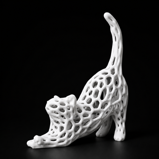 Wublue Felix the Cat – Minimal Decorative Cat Sculpture