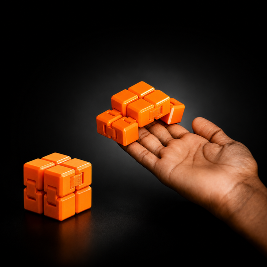 Wublue Infinity Cube – Fidget Toy for Focus & Stress Relief