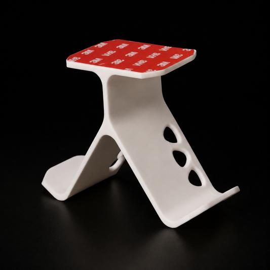 Wublue Split 3D Printed Under Desk Dual Controller Stand