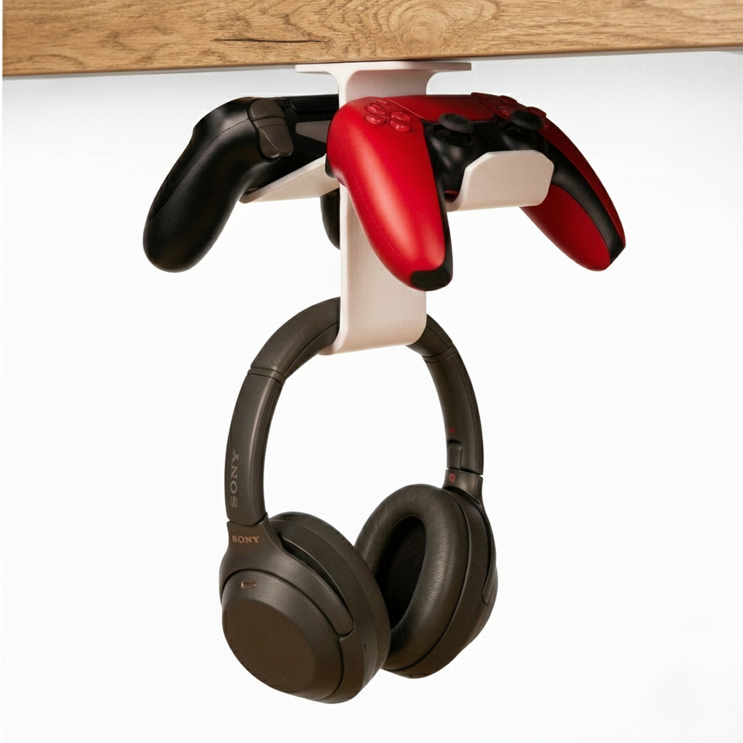 Wublue Anchor 3D Printed Under Desk Headphone & Controller Stand