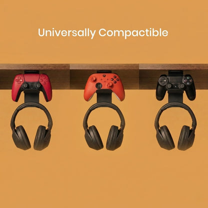 Wublue Yoke Under Desk Headphone & Controller Stand