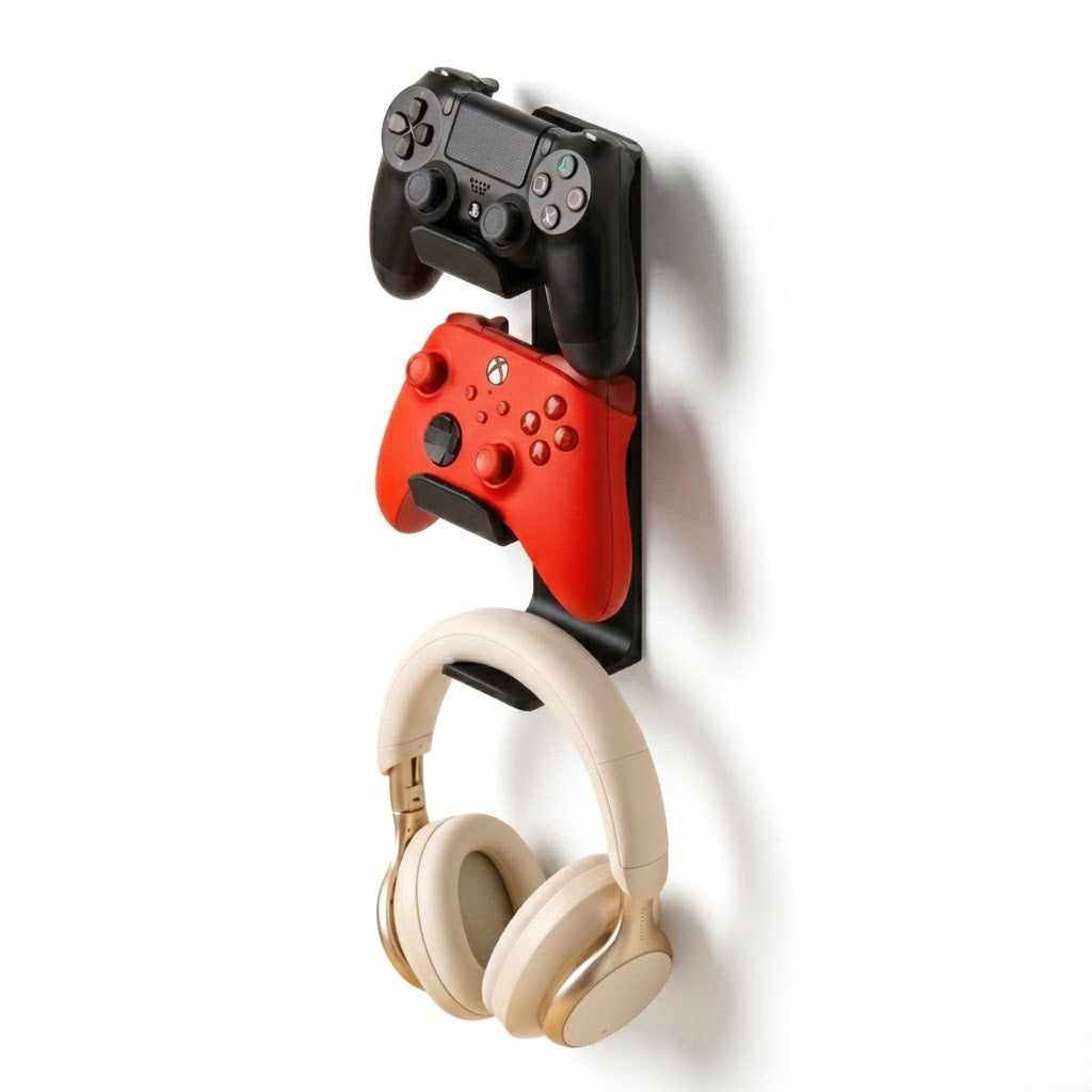 Wublue Column Wall Mount Controller & Headphone Stand