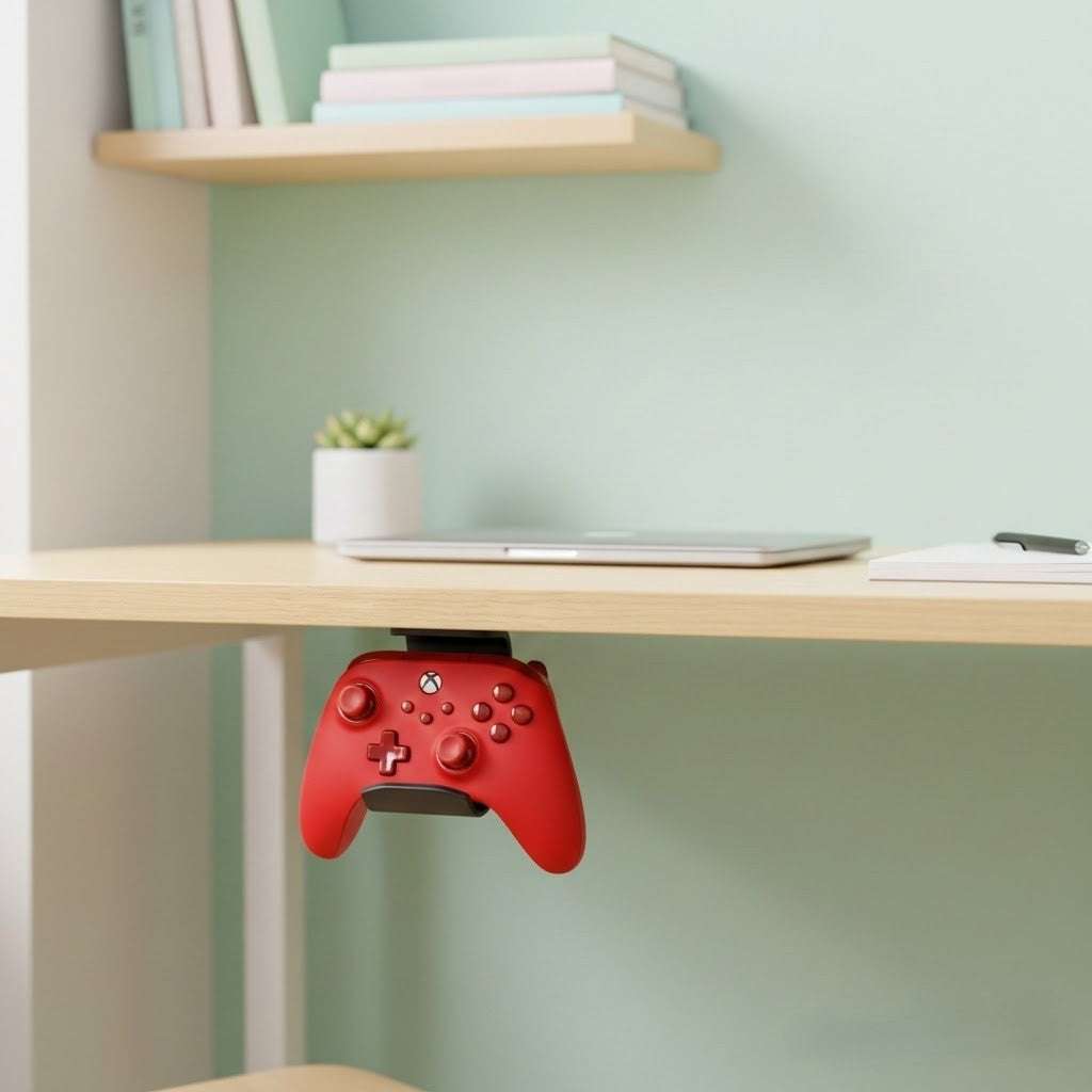 Wublue Delta 3D Printed Under Desk Controller Holder
