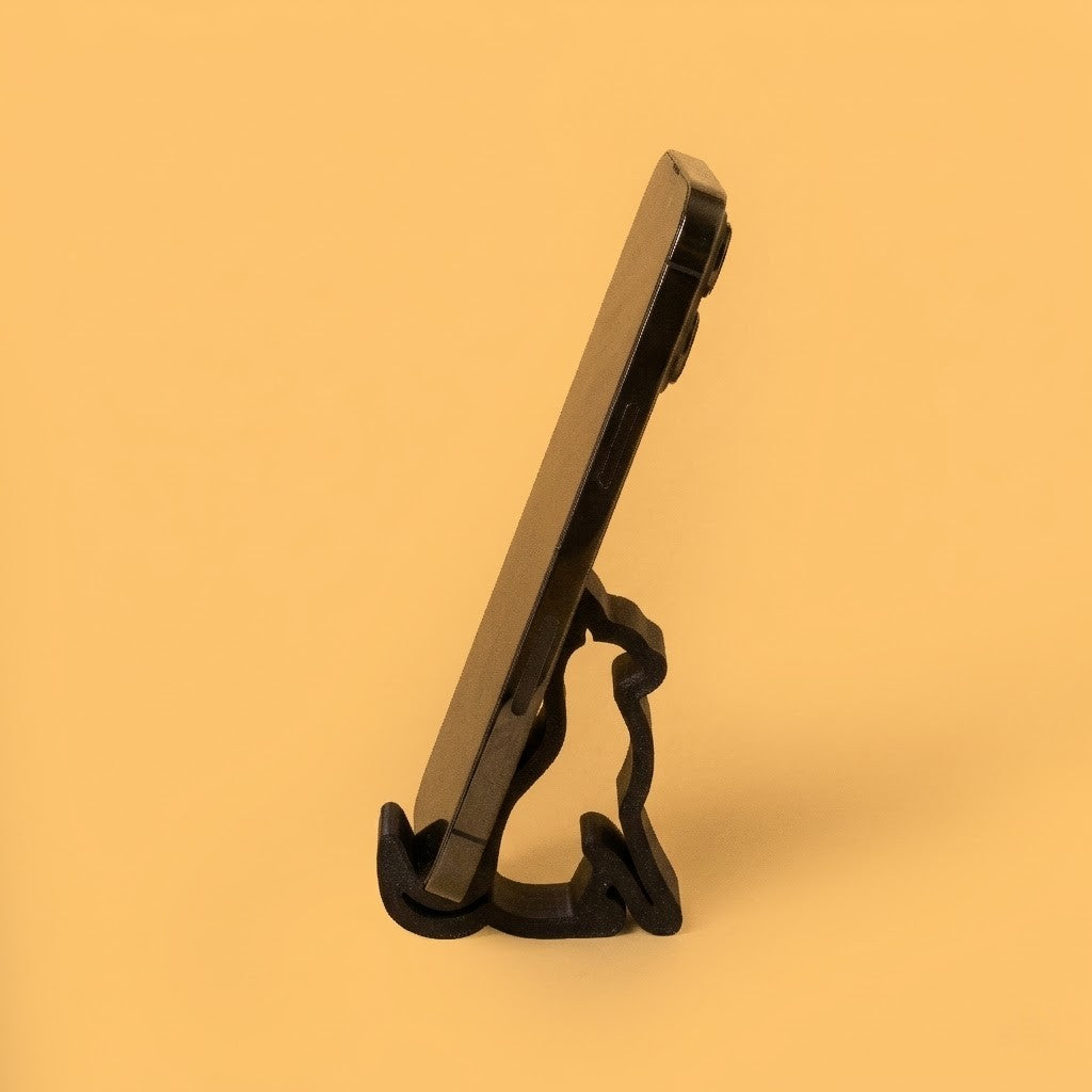 Wublue Static Cat 3D Printed Phone Stand