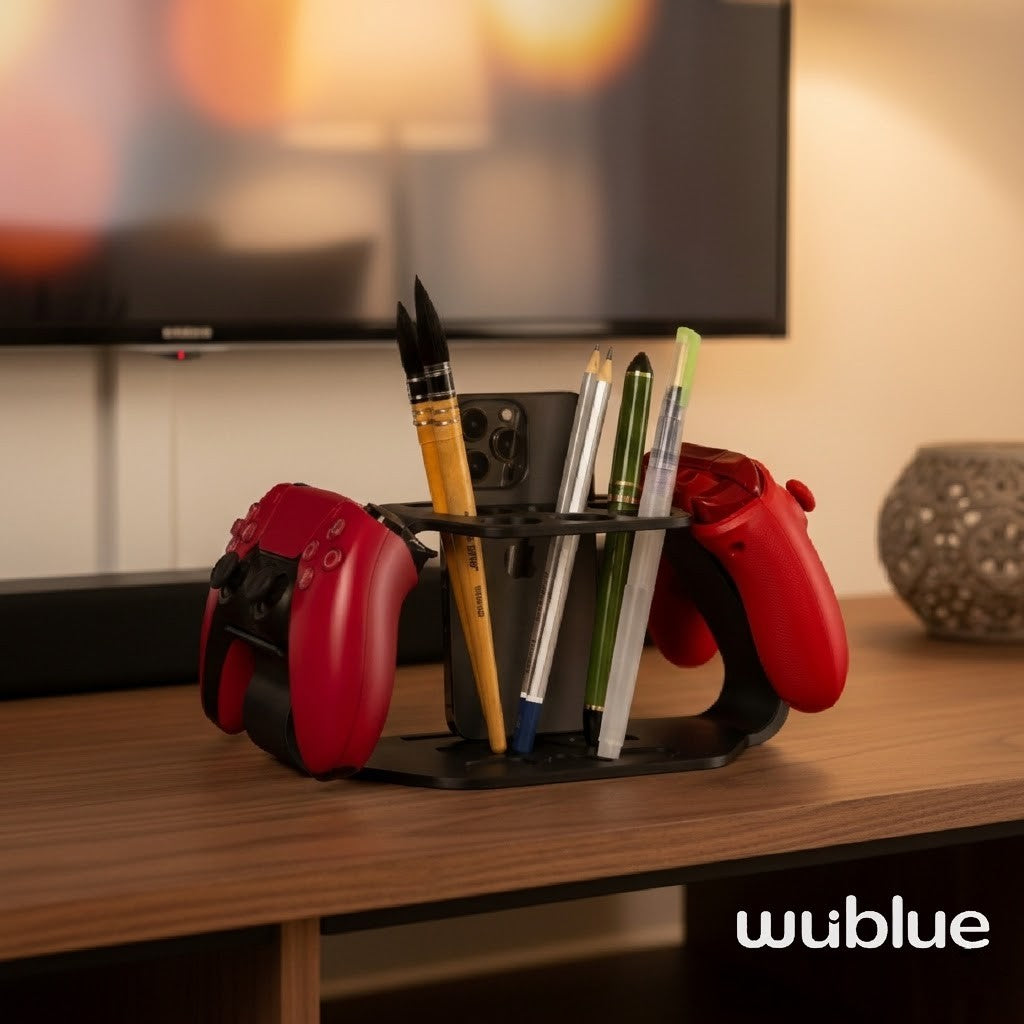 Wublue Kydo Controller Holder with Phone & Pen Storage