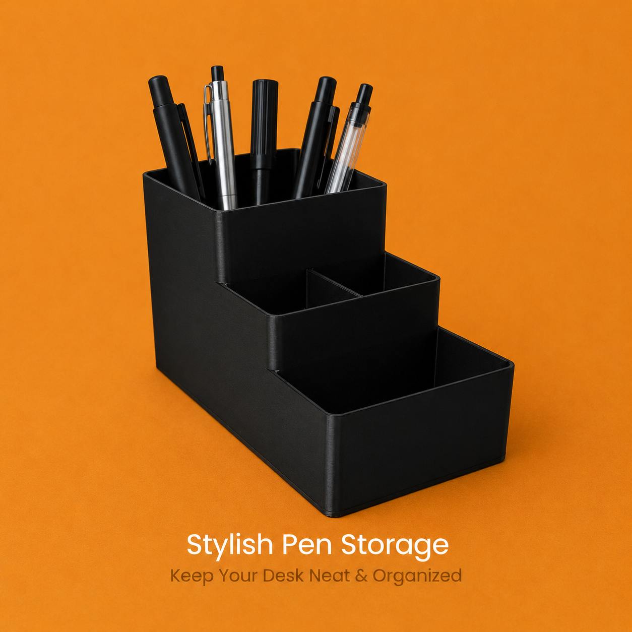 Wublue StackStation 4-Compartment Desk Organizer