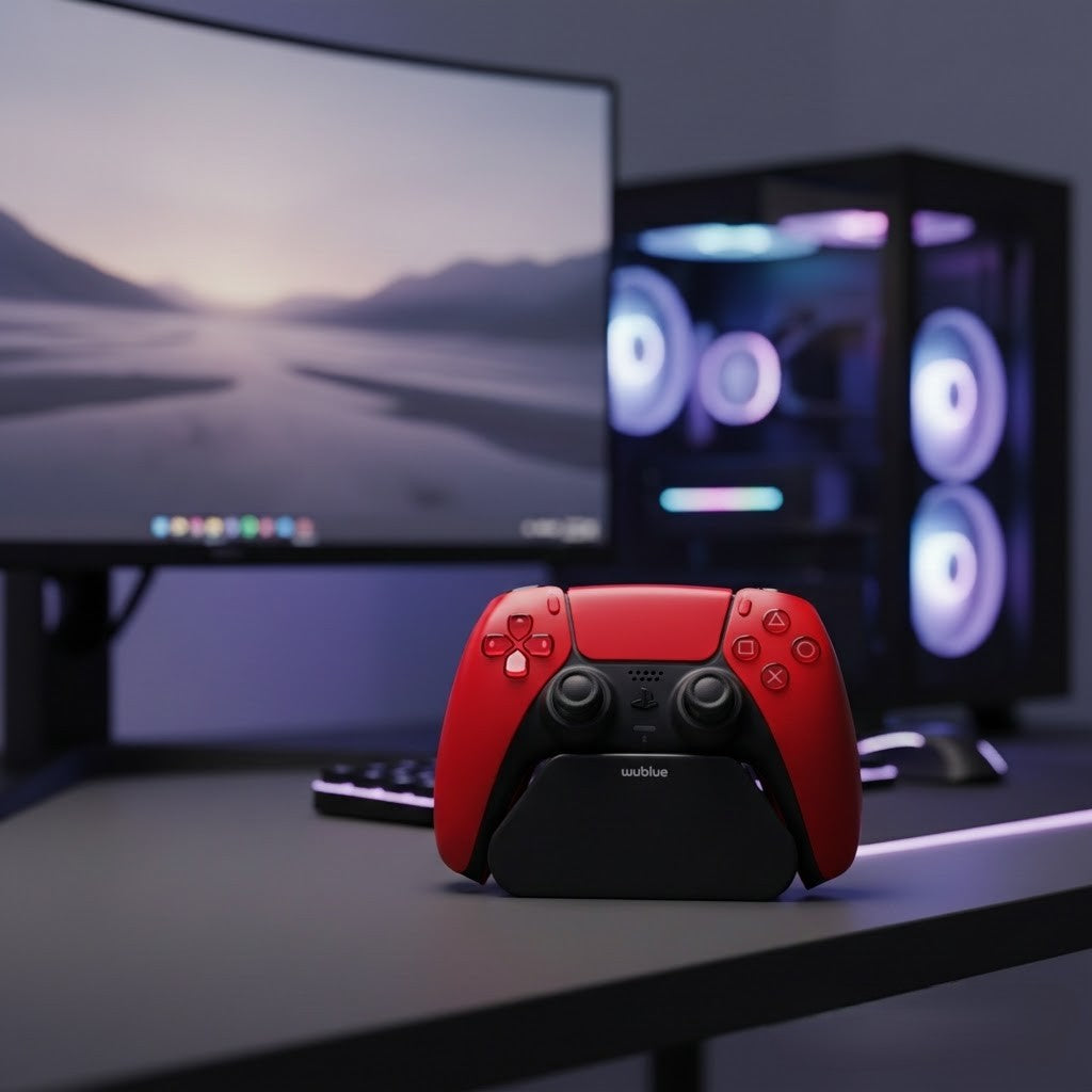 Wublue Wedge Minimal Gaming Controller Stand for PS5, PS4 & Xbox