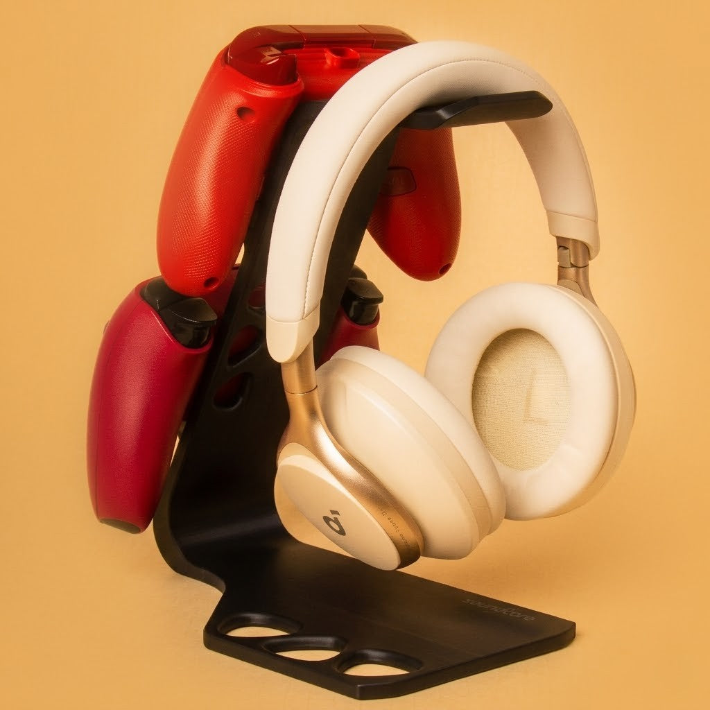 Wublue Vint Headphone & Dual Controller Stand