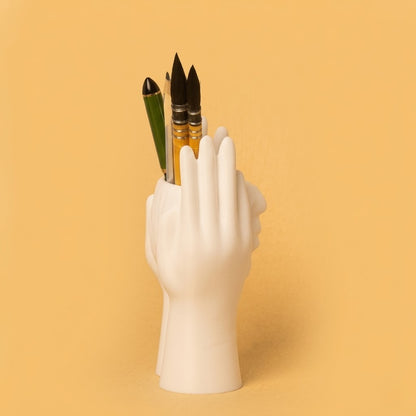 Wublue Witness - Sculpted Hands Pen Holder