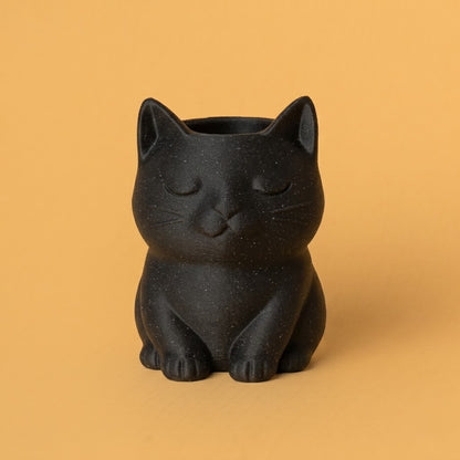 Wublue Mews Desk Organizer | Cat Shape Pen Holder
