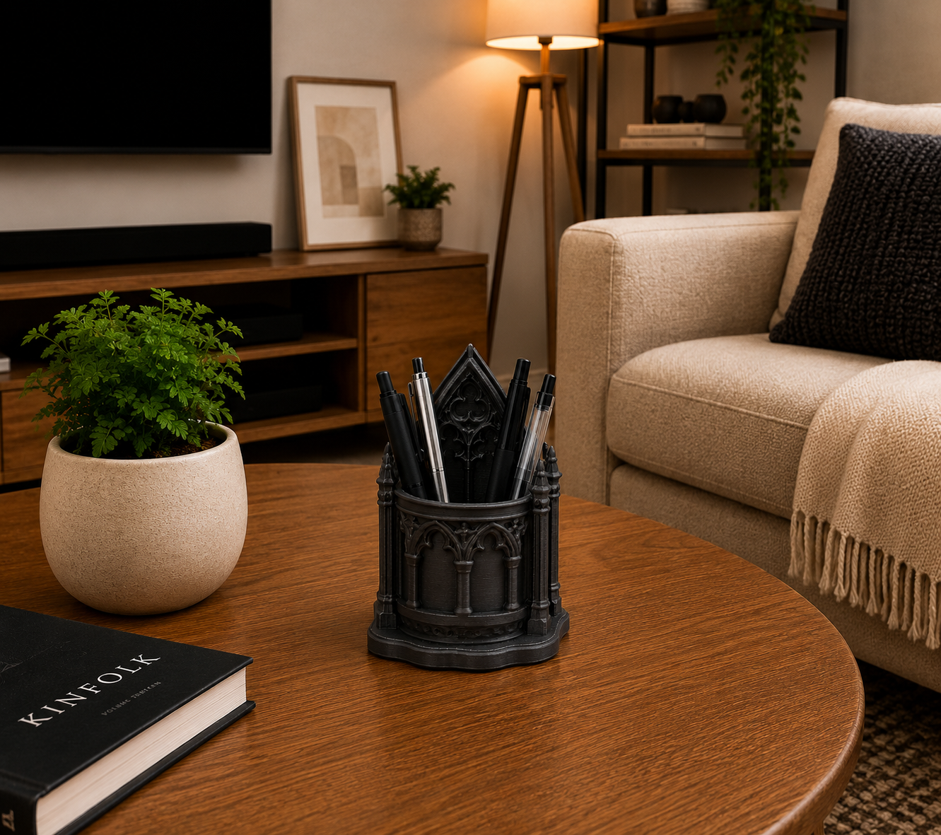 Wublue Citadel Gothic Pen Holder