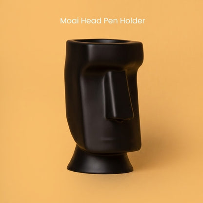Wublue Moai Head Pen Holder