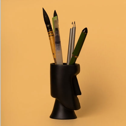 Wublue Moai Head Pen Holder
