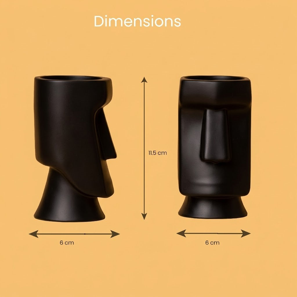 Wublue Moai Head Pen Holder
