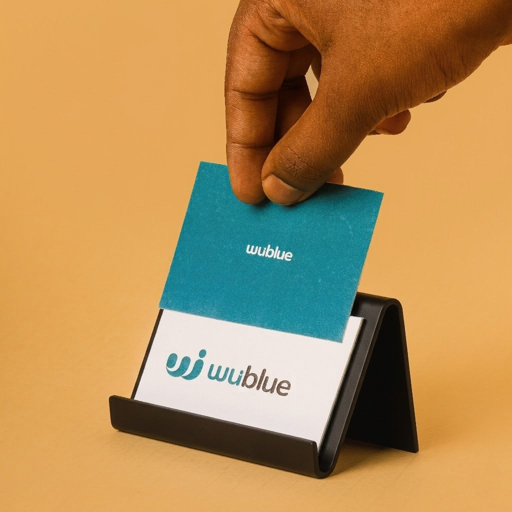 Wublue Brief Business Card Holder
