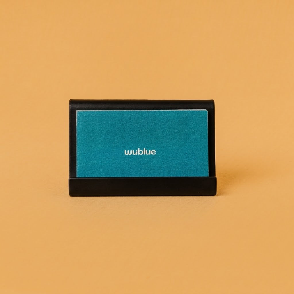 Wublue Brief Business Card Holder