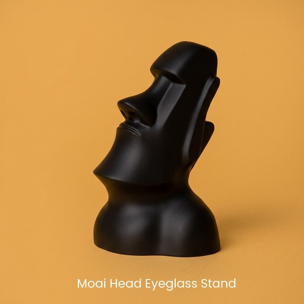 Wublue The Moai Sight – Moai Head Eyeglass Stand