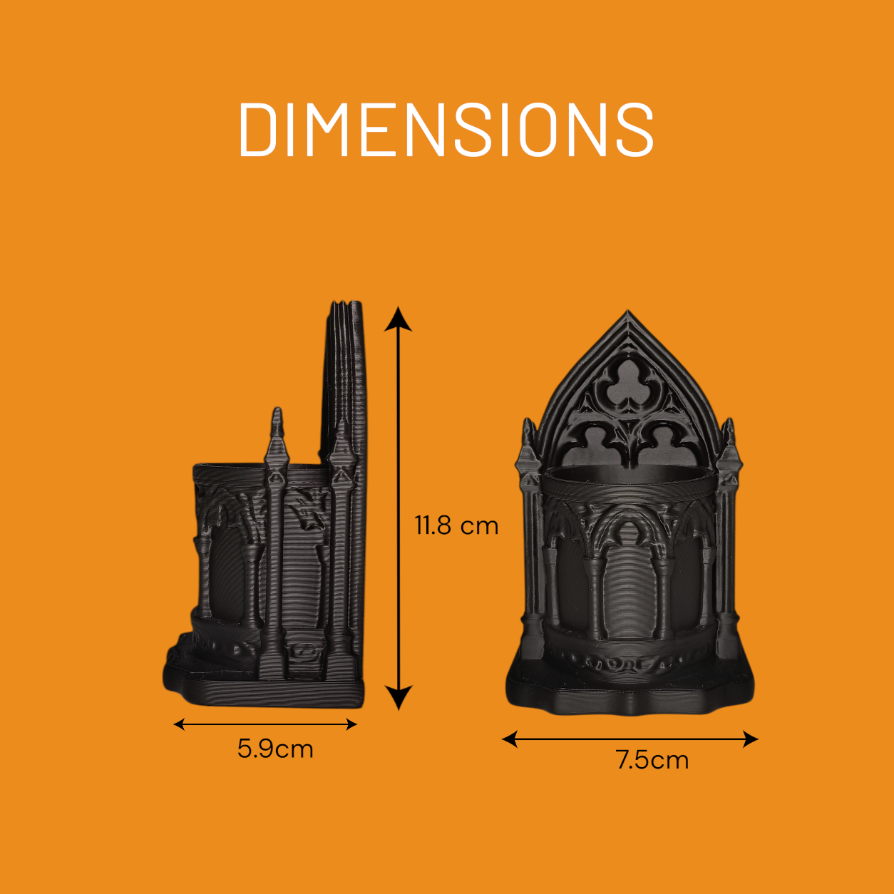 Wublue Citadel Gothic Pen Holder