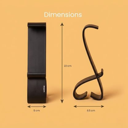 The Wublue Spine is a sleek, vertical headphone stand