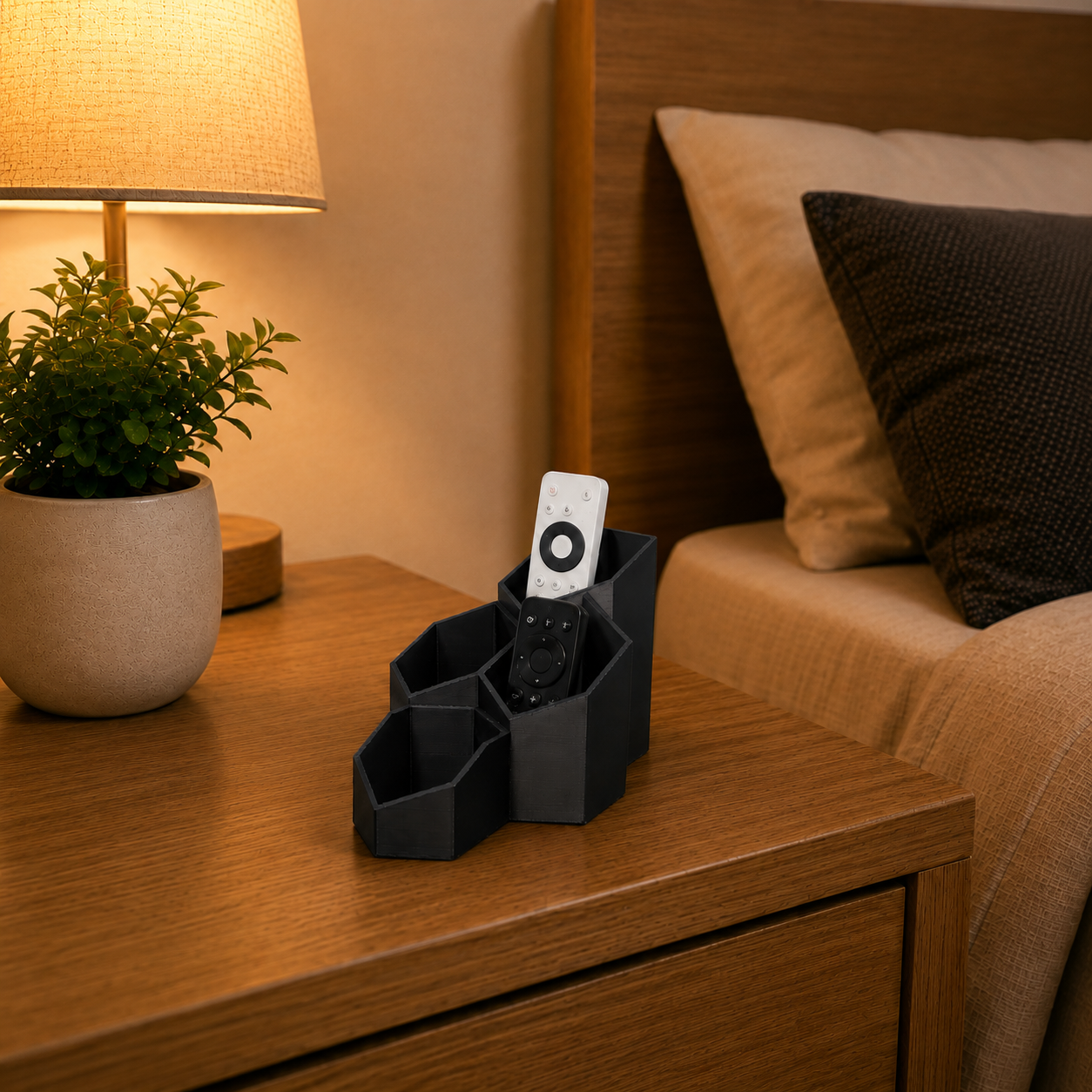 Wublue HexaVault – Remote Control Holder