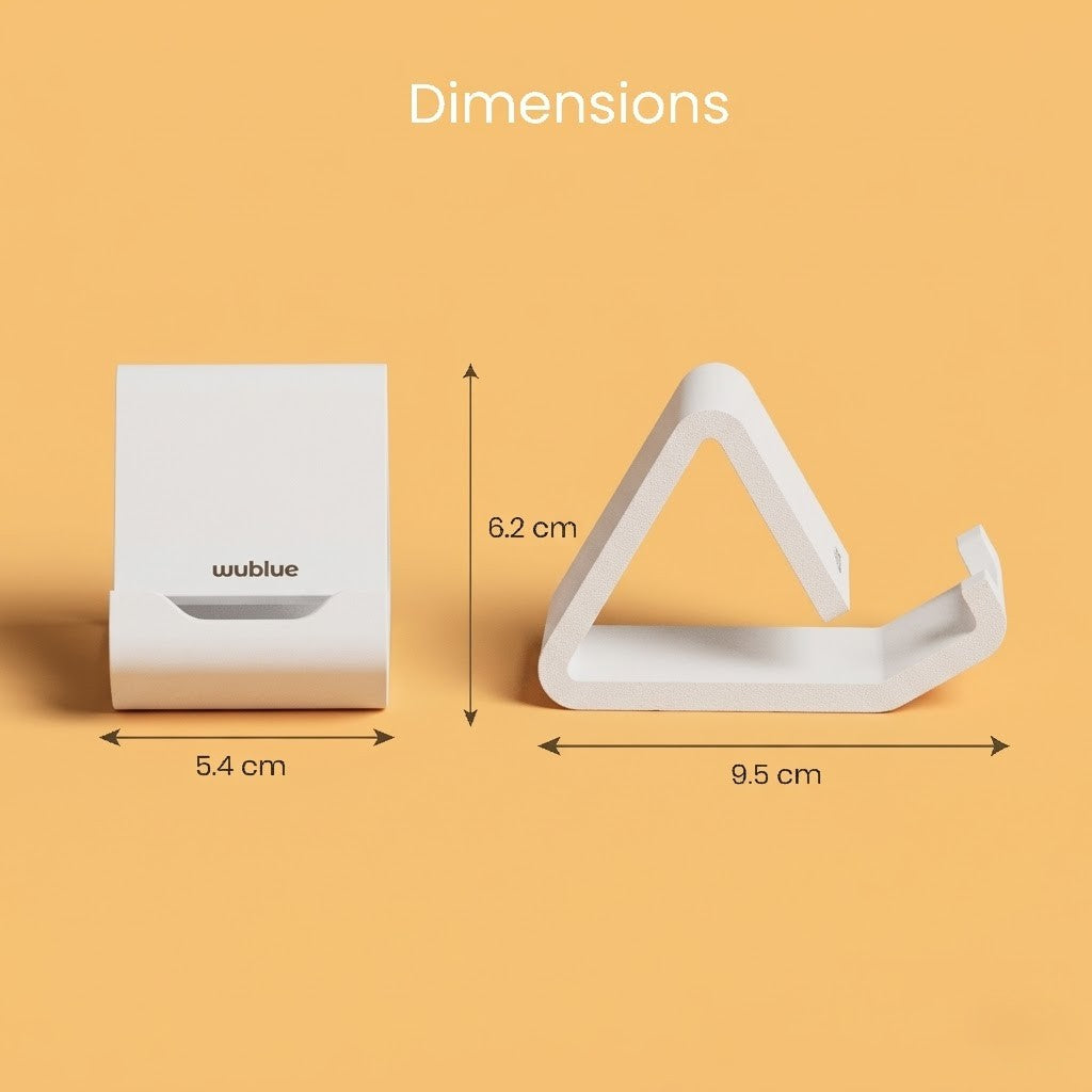 Wublue Lean A-Frame 3D Printed Mobile Stand