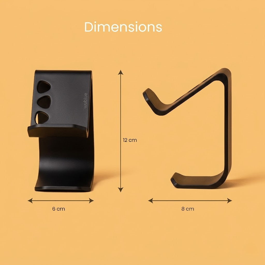 Wublue Talon 3D Printed Wall Mount Headphone & Controller Stand