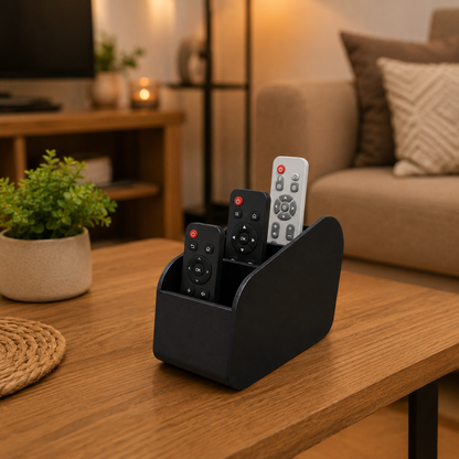 Wublue HomeStation 4-Compartment Remote Holder