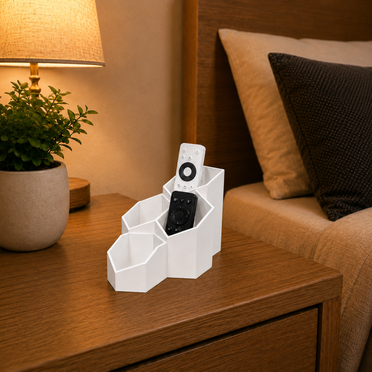 Wublue HexaVault – Remote Control Holder