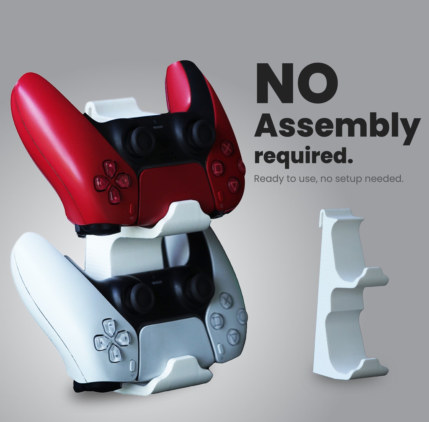 Wublue DualDock | Sleek Stand for Two Game Controllers – Minimal, Durable & Stylish