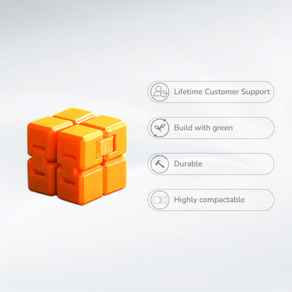 Wublue Infinity Cube – Fidget Toy for Focus & Stress Relief