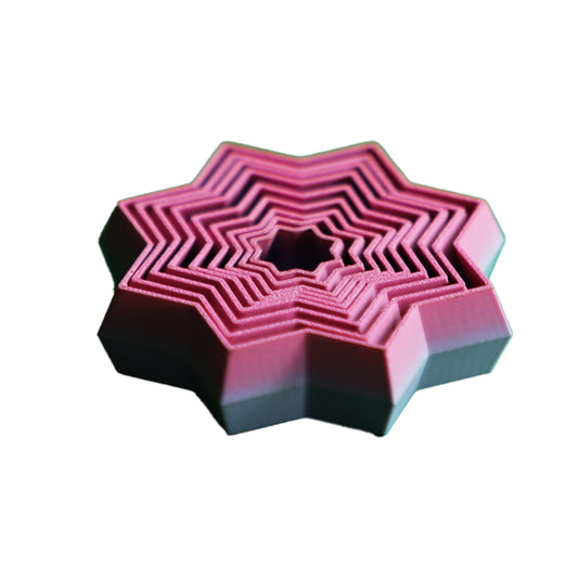 Wublue Fidget Star Sensory Toy – Layered Tactile Fidget for Kids & Adults | Anxiety Relief, Focus Booster, ADHD Desk Toy & Stress Buster Gift