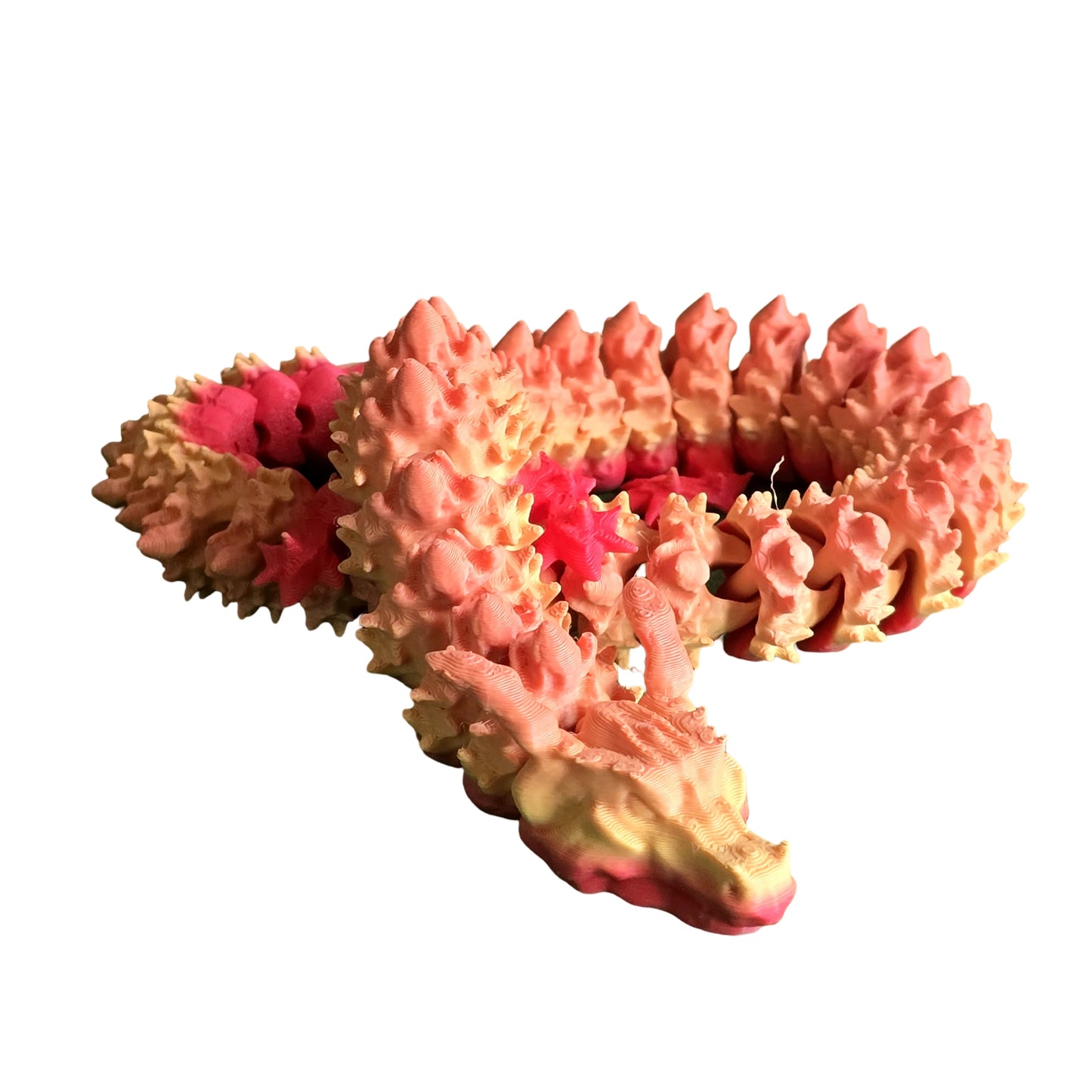 Wublue FlexiDragon – Articulated Fantasy Dragon Toy | Bendable Desk Decor | Fidget-Friendly Collectible for All Ages