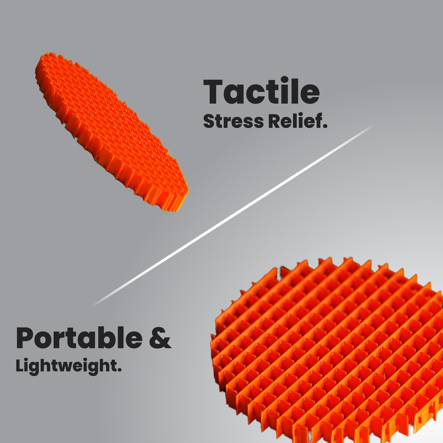 Wublue Worm Grid Fidget Toy – Sensory Stress Relief Toy for Kids & Adults | Tactile Puzzle Desk Toy for Focus, Relaxation & ADHD Anxiety Relief