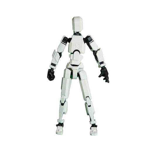 Wublue Dummy 13 – Fully Articulated Robot Action Figure | Posable Multi-Jointed Dummy for Photography, Animation & Display