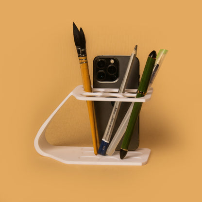 Wublue The Plane –  Phone Stand & Multi-Slot Pen Holder