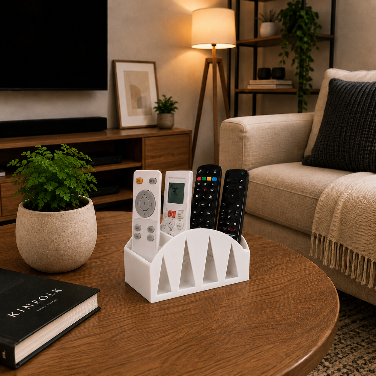 Wublue The Quartet Remote Control Holder