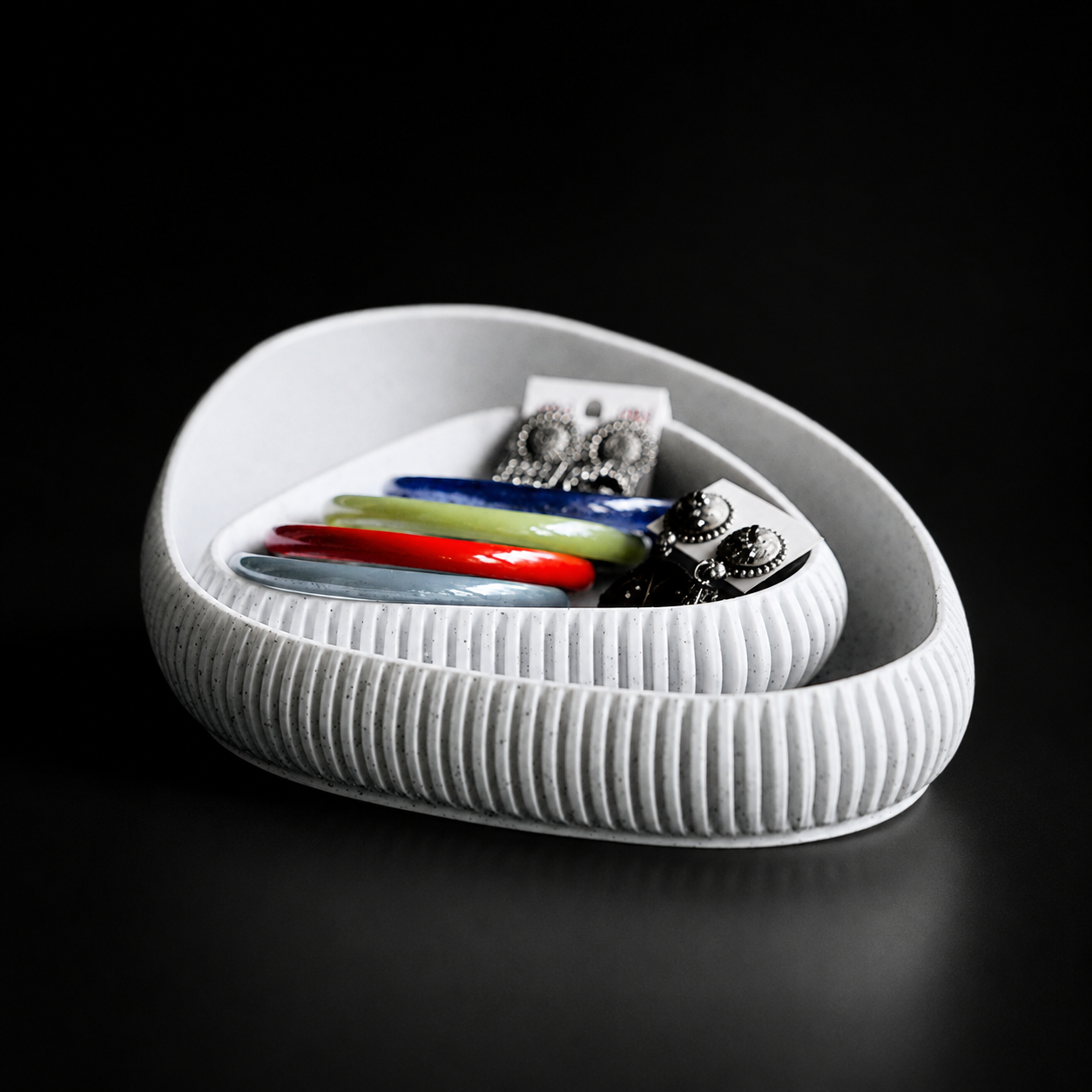 Wublue oval tray small – Compact Decorative Tray