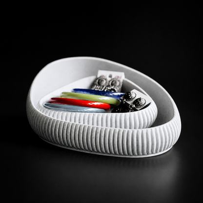 Wublue oval tray small – Compact Decorative Tray