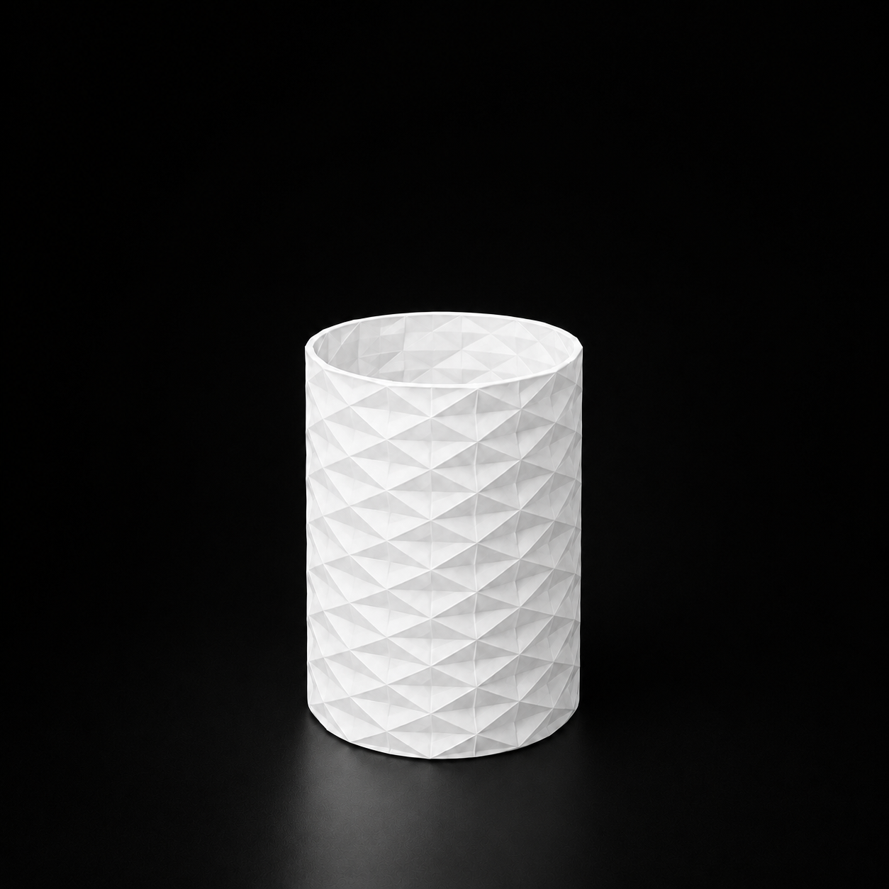 Wublue Prism Cup – Modern Geometric Pen Holder