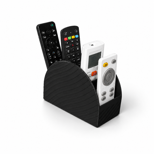 Wublue Ripple 4 Compartment Remote Control Holder