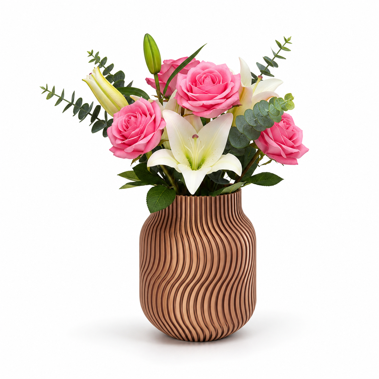 Wublue Flowline Vase | Minimal Aesthetic Flower Vase for Home