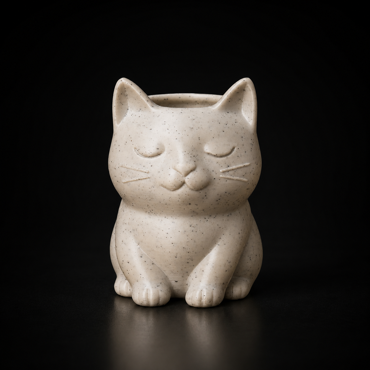 Wublue Mews Desk Organizer | Cat Shape Pen Holder