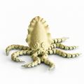 Wublue FlexiSquid Articulated Squid Toy Fidget Companion & Desk Decor for All Ages
