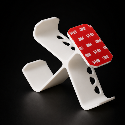 Wublue Anchor 3D Printed Under Desk Headphone & Controller Stand