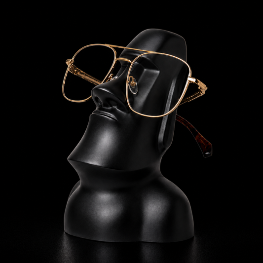 Wublue The Moai Sight – Moai Head Eyeglass Stand