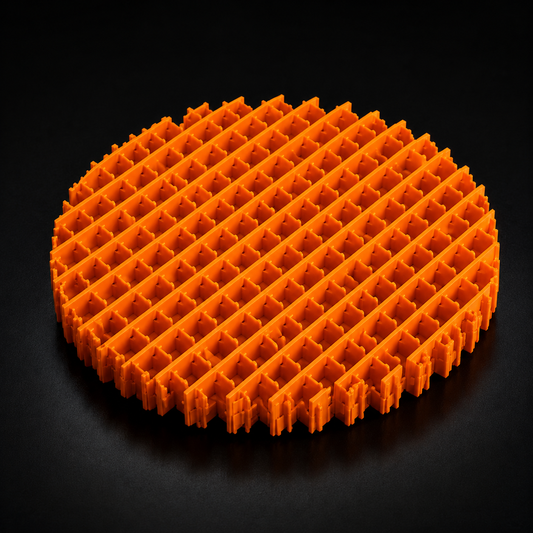 Wublue Worm Grid Fidget Toy – Sensory Stress Relief Toy for Kids & Adults | Tactile Puzzle Desk Toy for Focus, Relaxation & ADHD Anxiety Relief